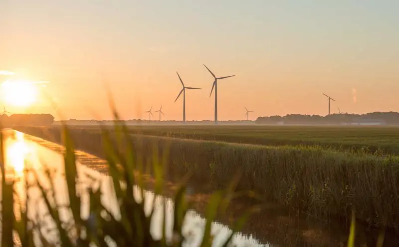 flevoland Sonnenaufgang